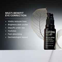 Eyecon Caldera + Lab, emballage élégant dédié à la routine du regard