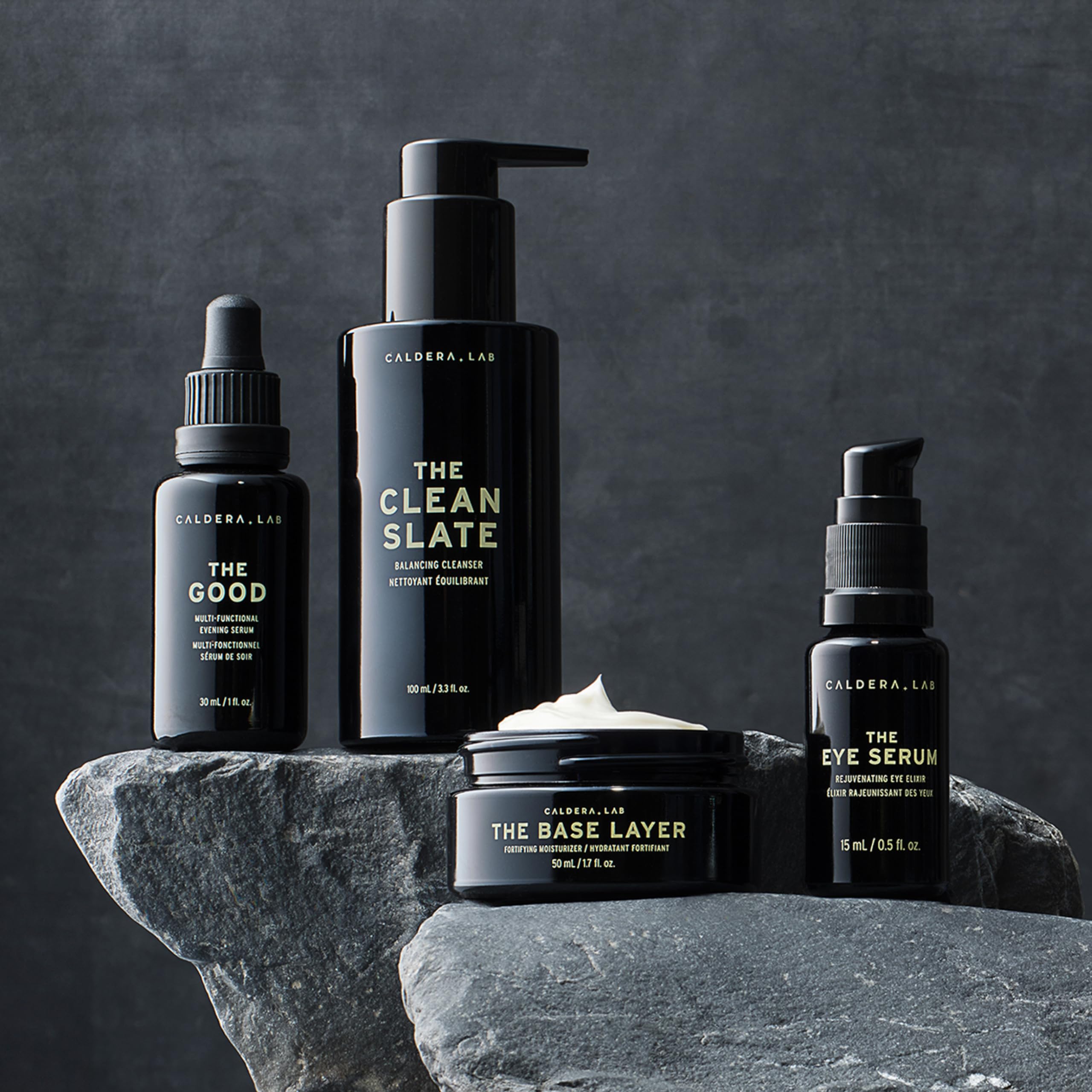 Caldera + Lab The Good — sérum nocturne léger pour l'éclat