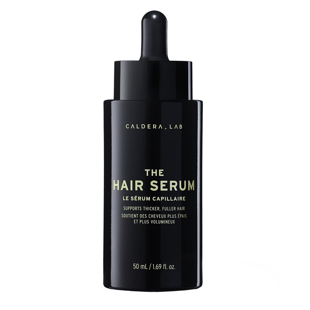 Caldera + Lab Sérum Cheveux – flacon élégant pour cheveux volumineux et sains