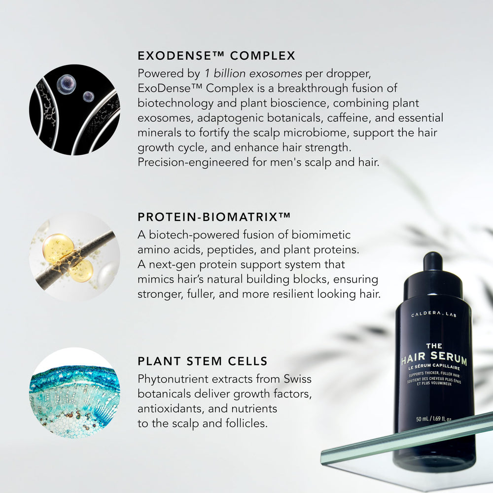 Caldera + Lab Sérum – texture légère qui pénètre sans résidu