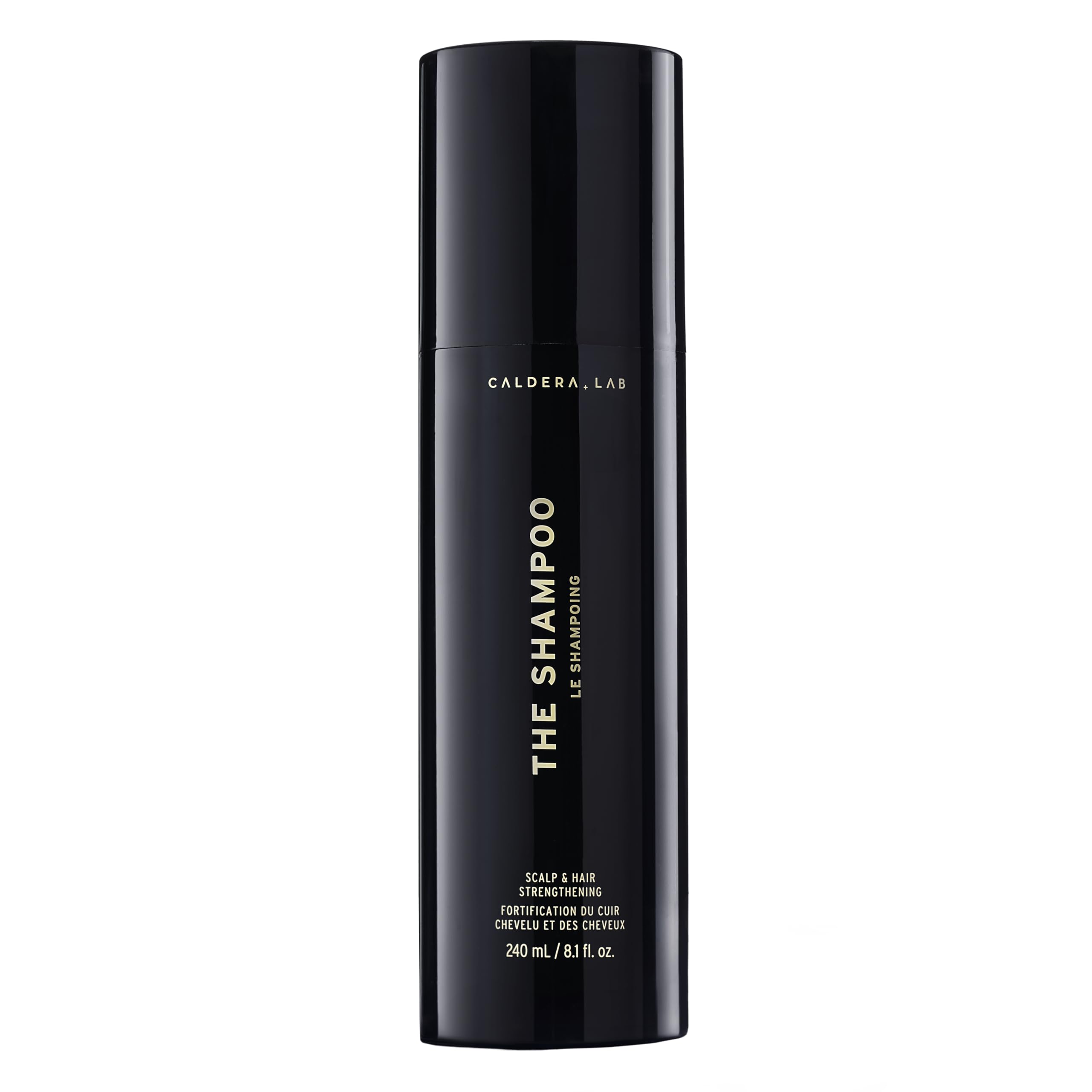Caldera + Lab Le Shampooing, bouteille élégante pour un nettoyage quotidien doux