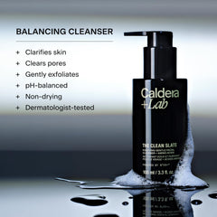 Caldera + Lab The Clean Slate : ingrédients probiotiques pour peau équilibrée