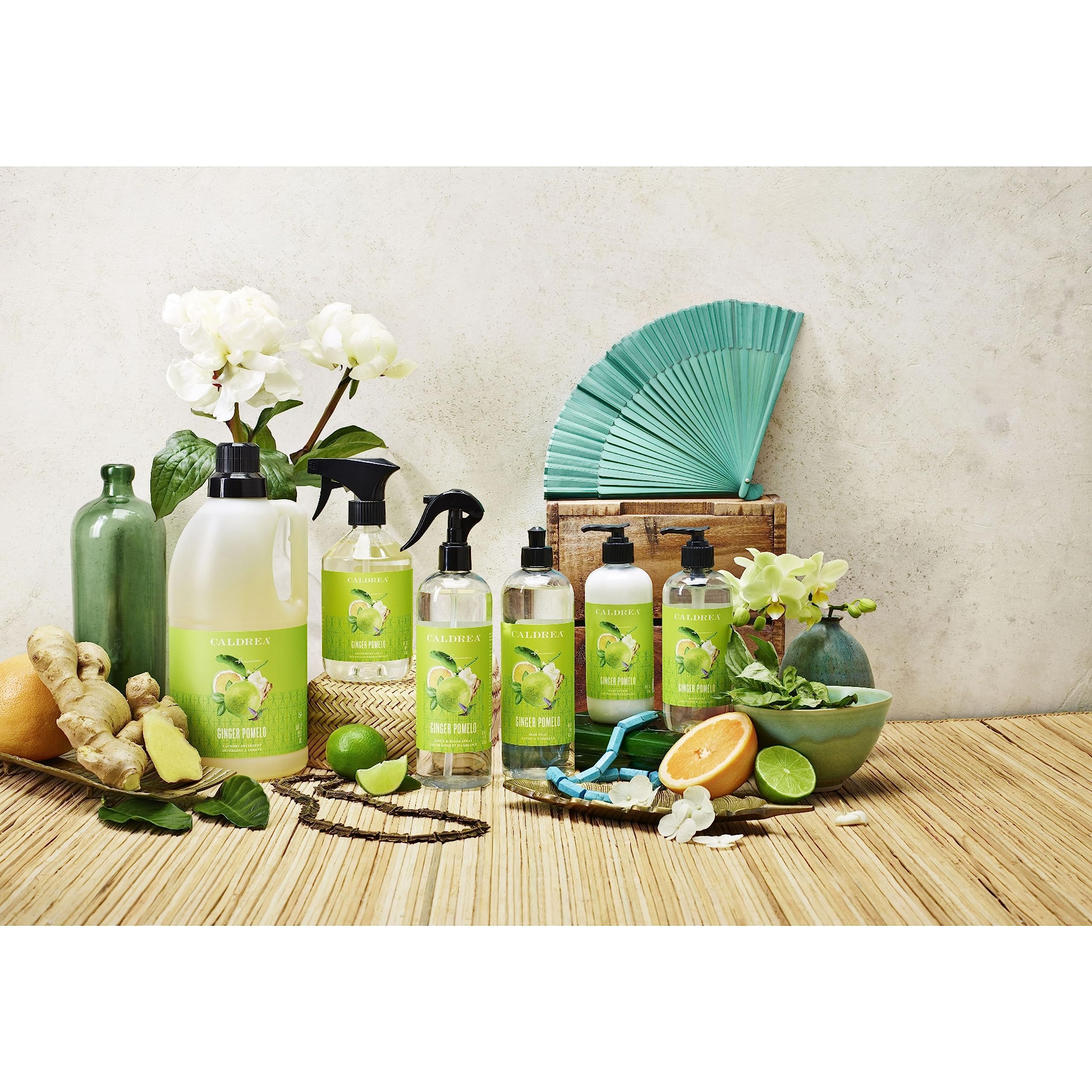 Emballage éco-responsable Caldrea – rangement pratique et recyclable.