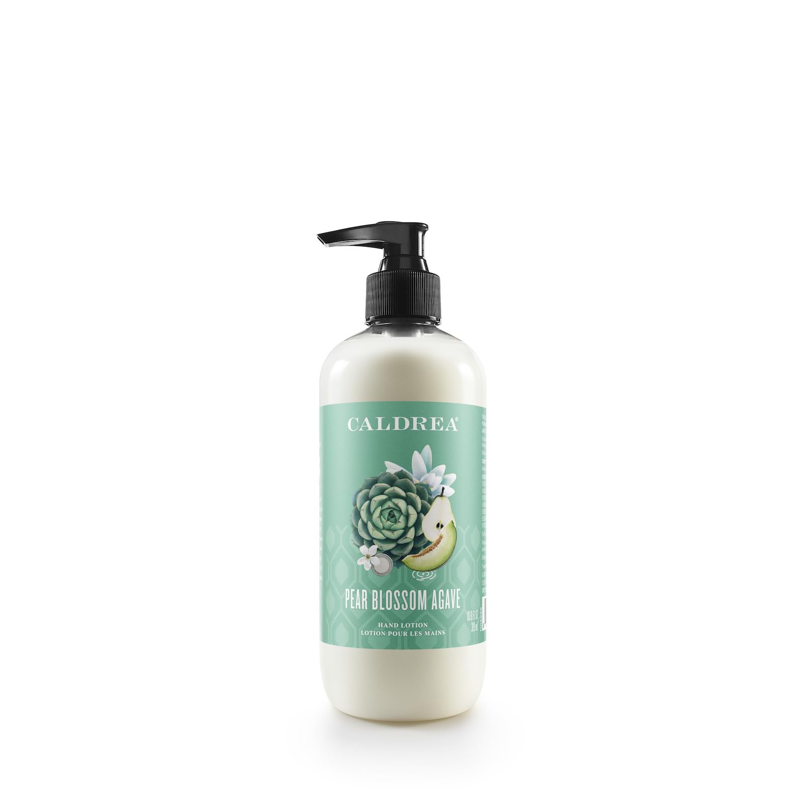 Caldrea Poire-Fleur-Agave Lotion Mains, hydratation légère et parfum frais.
