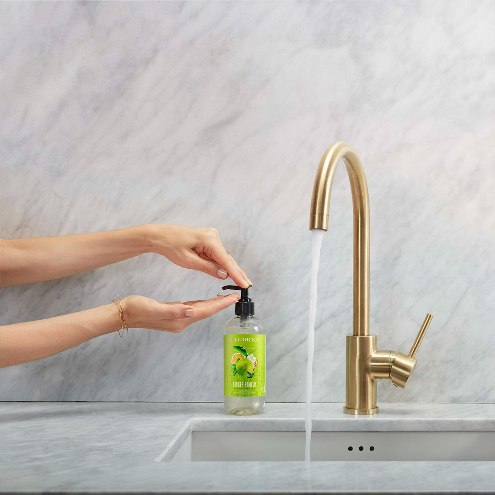 Pompe du savon Caldrea – accès rapide et pratique pour le lavage quotidien.
