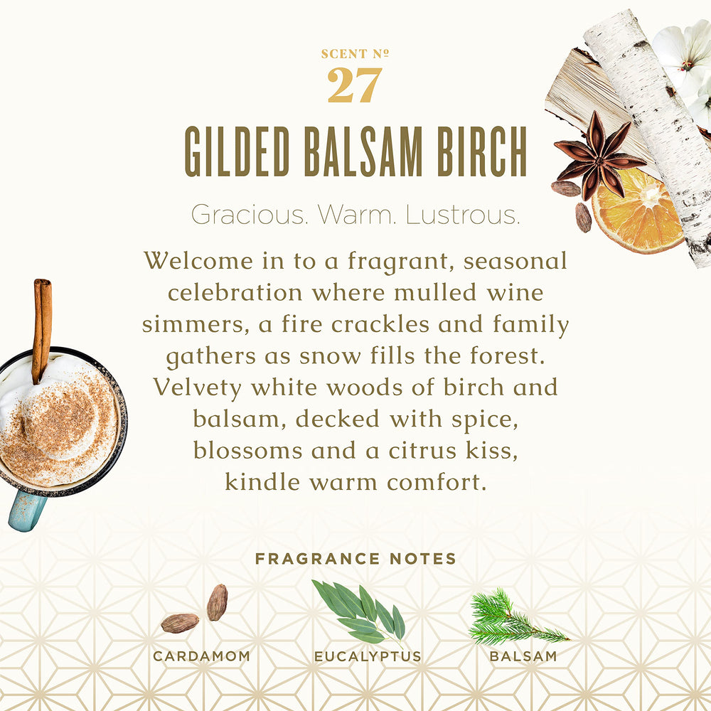 Caldrea Gilded Balsam Birch - gel aloès et huile d'olive pour hydratation