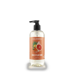 Savon mains Caldrea Tangelo Palm Frond, bouteille élégante, parfum frais et hydratant.