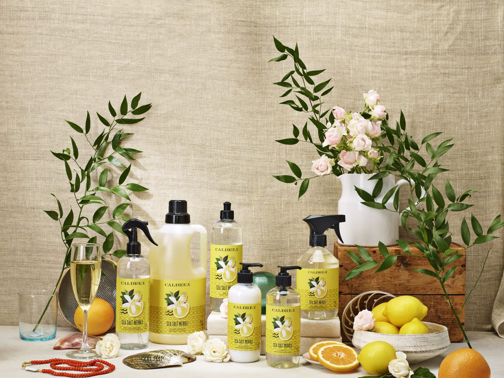 Caldrea Savon Mains Usage Quotidien, pratique pour la cuisine et la salle de bains.