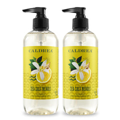 Caldrea Sea Salt Neroli : flacon de savon pour les mains, parfum frais et hydratant.