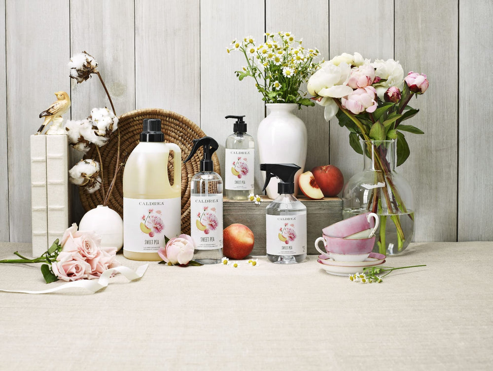 Caldrea Sweet Pea: lavage-vetements-delicats compatible avec linge délicat.