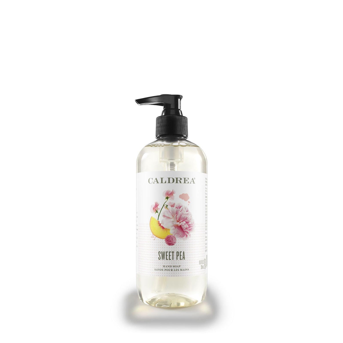 Caldrea Sweet Pea: bouteille-lave-mains parfum frais et durable.