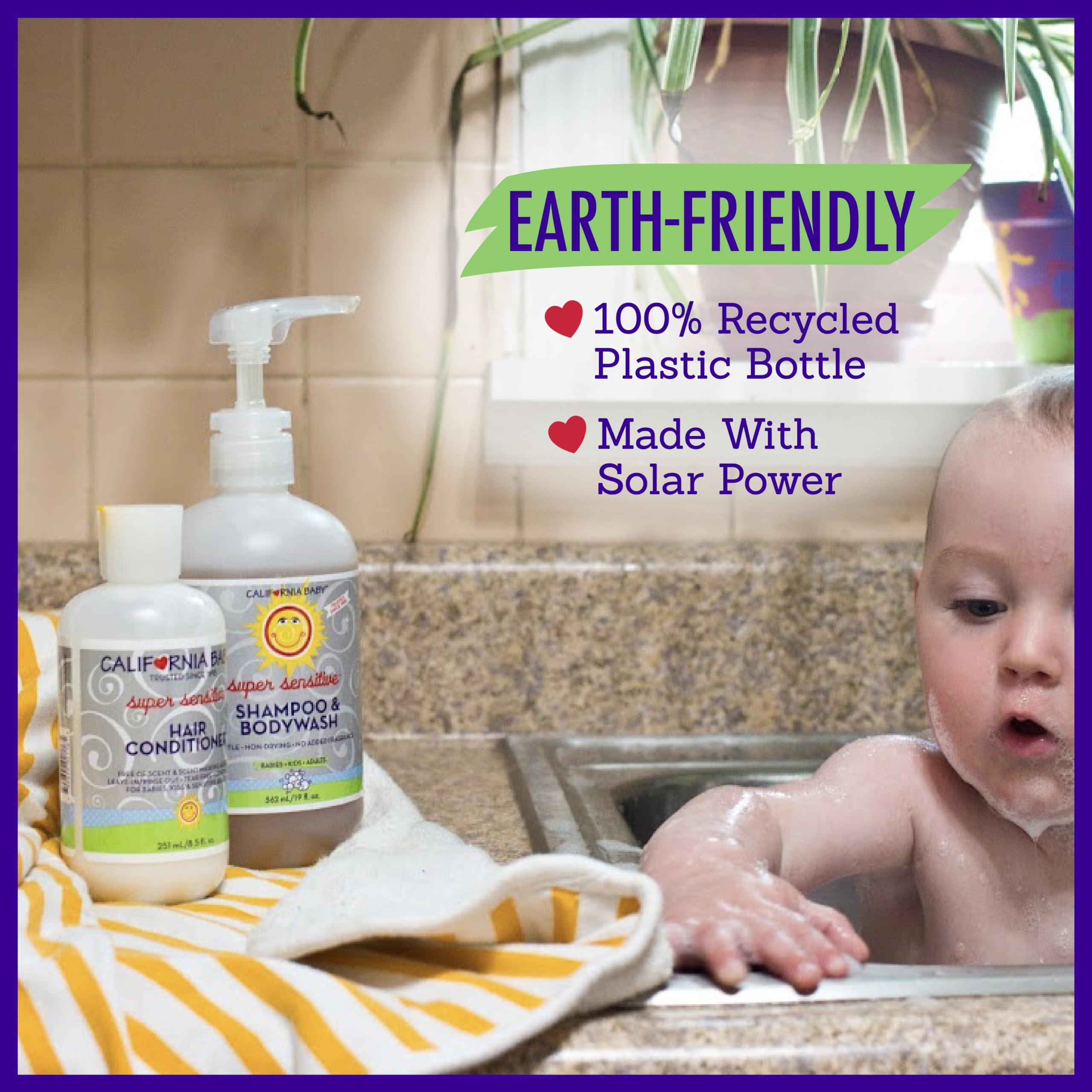 California Baby Conditionneur Emballage 251 ml – flacon pratique et compact.