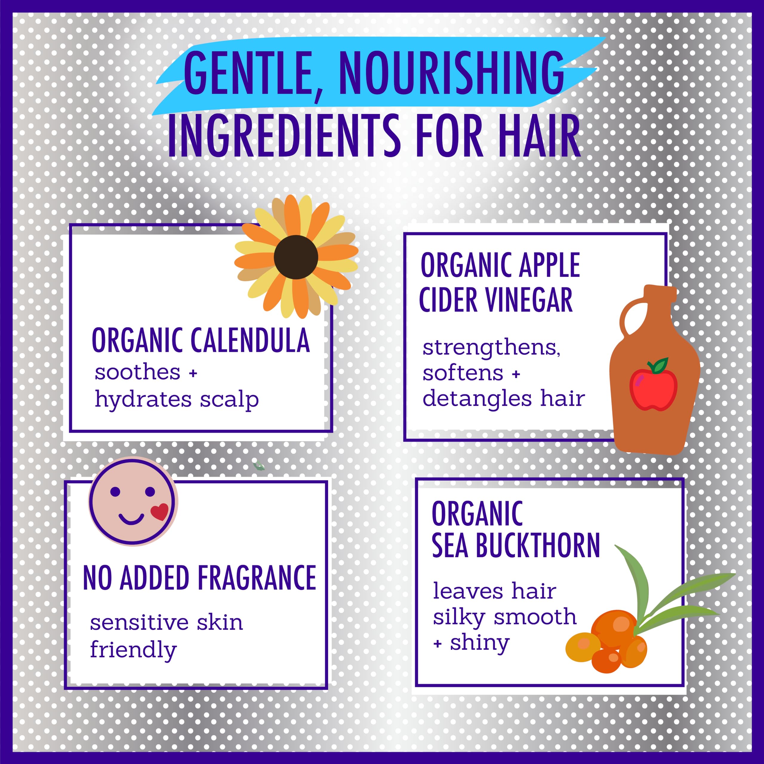 California Baby Conditionneur Sans Allergènes – sans gluten, soja et noix.