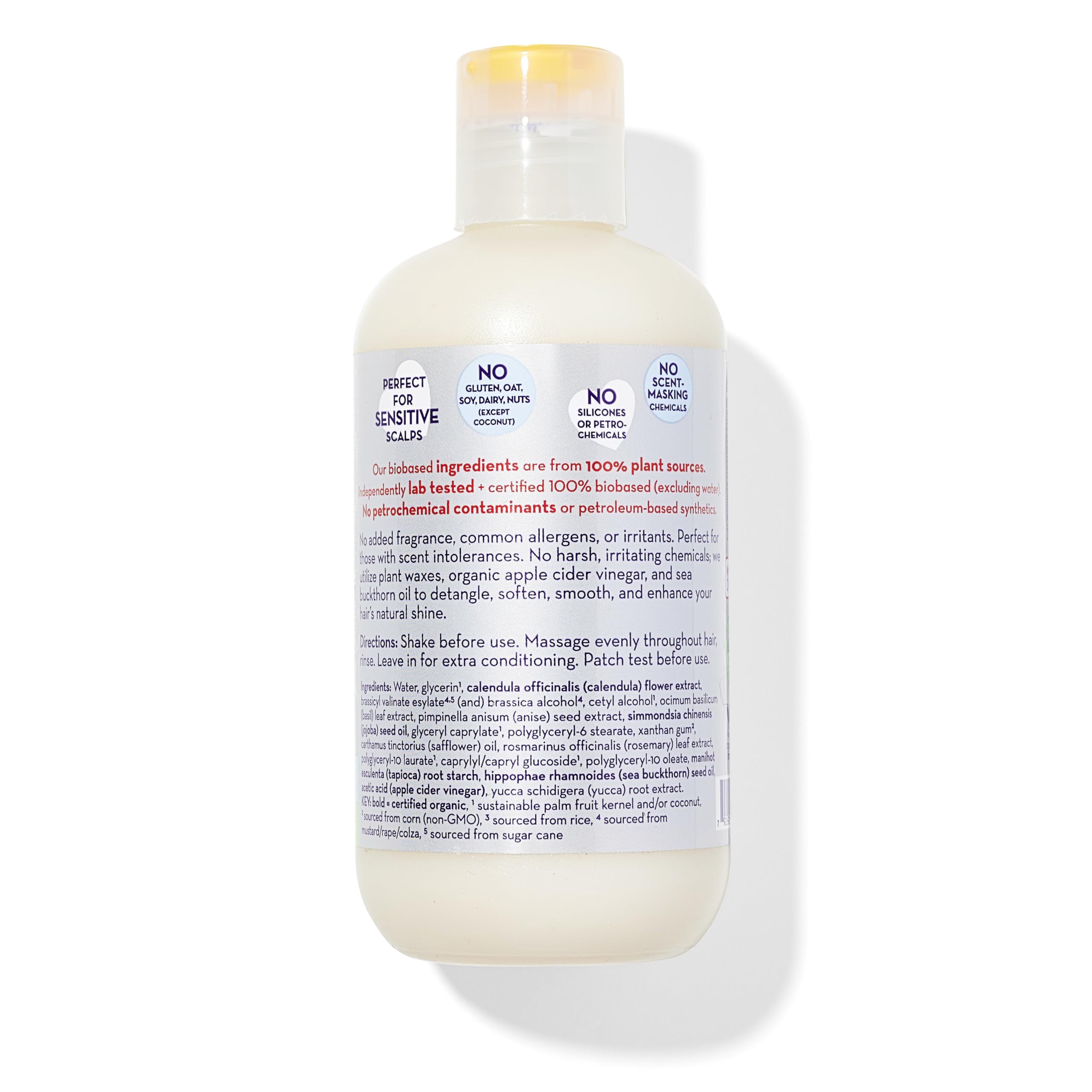 California Baby Conditionneur sans parfum – texture crème légère et douce.