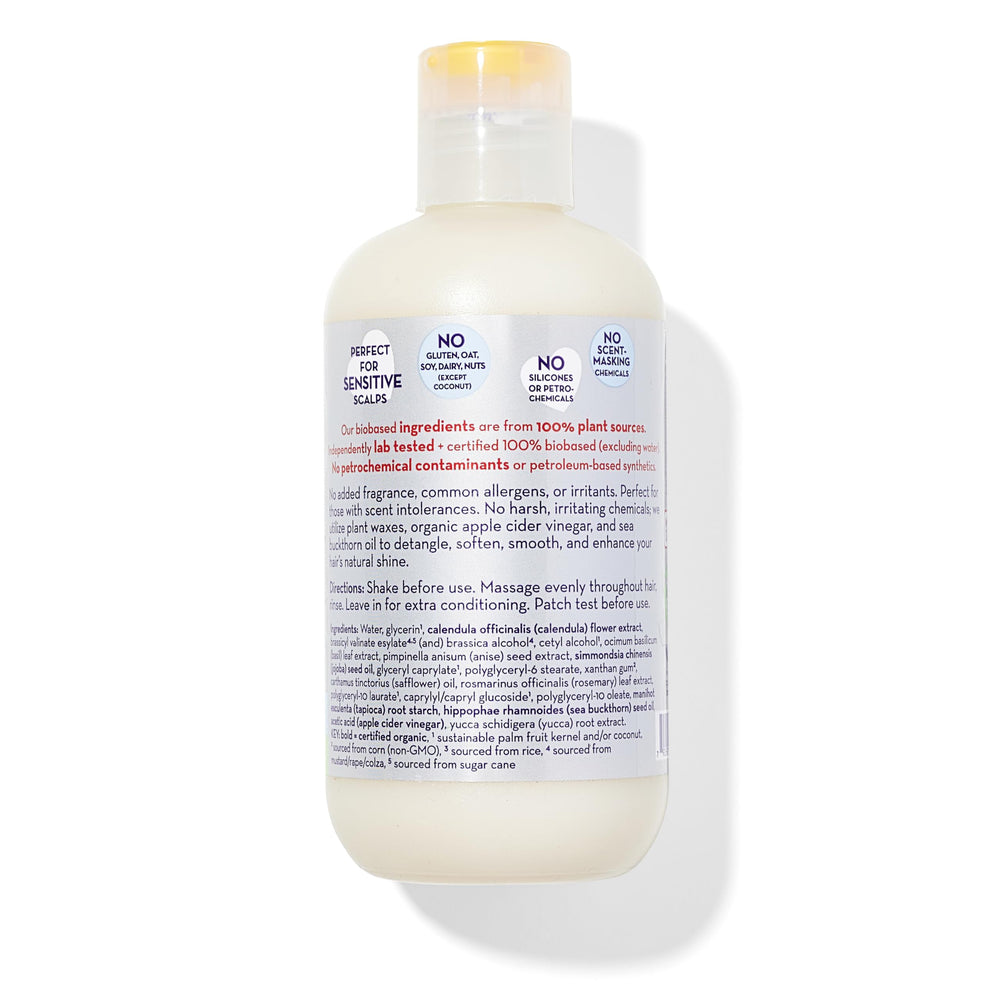 California Baby Conditionneur sans parfum – texture crème légère et douce.