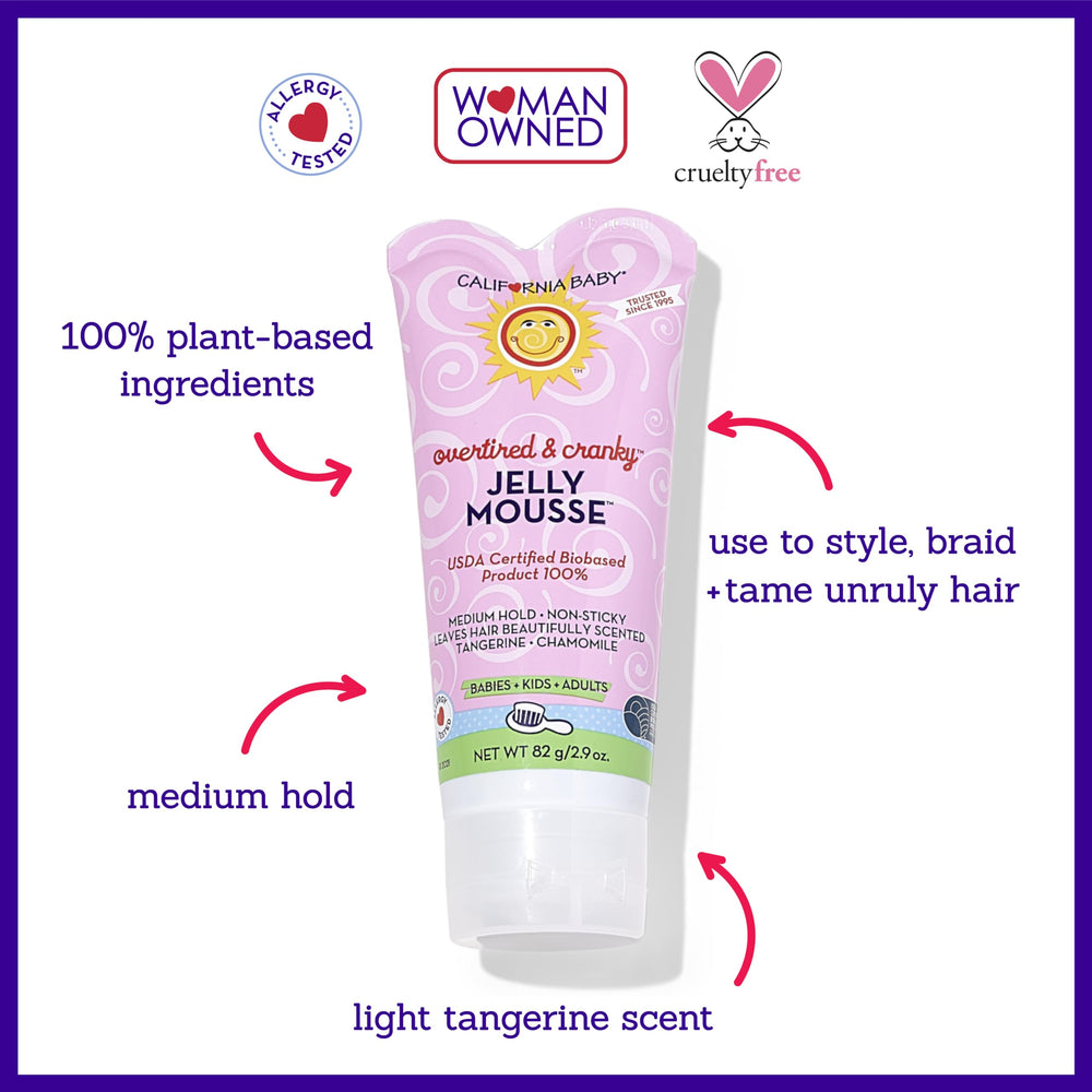 Application facile du gel California Baby pour maîtriser le style sans effort