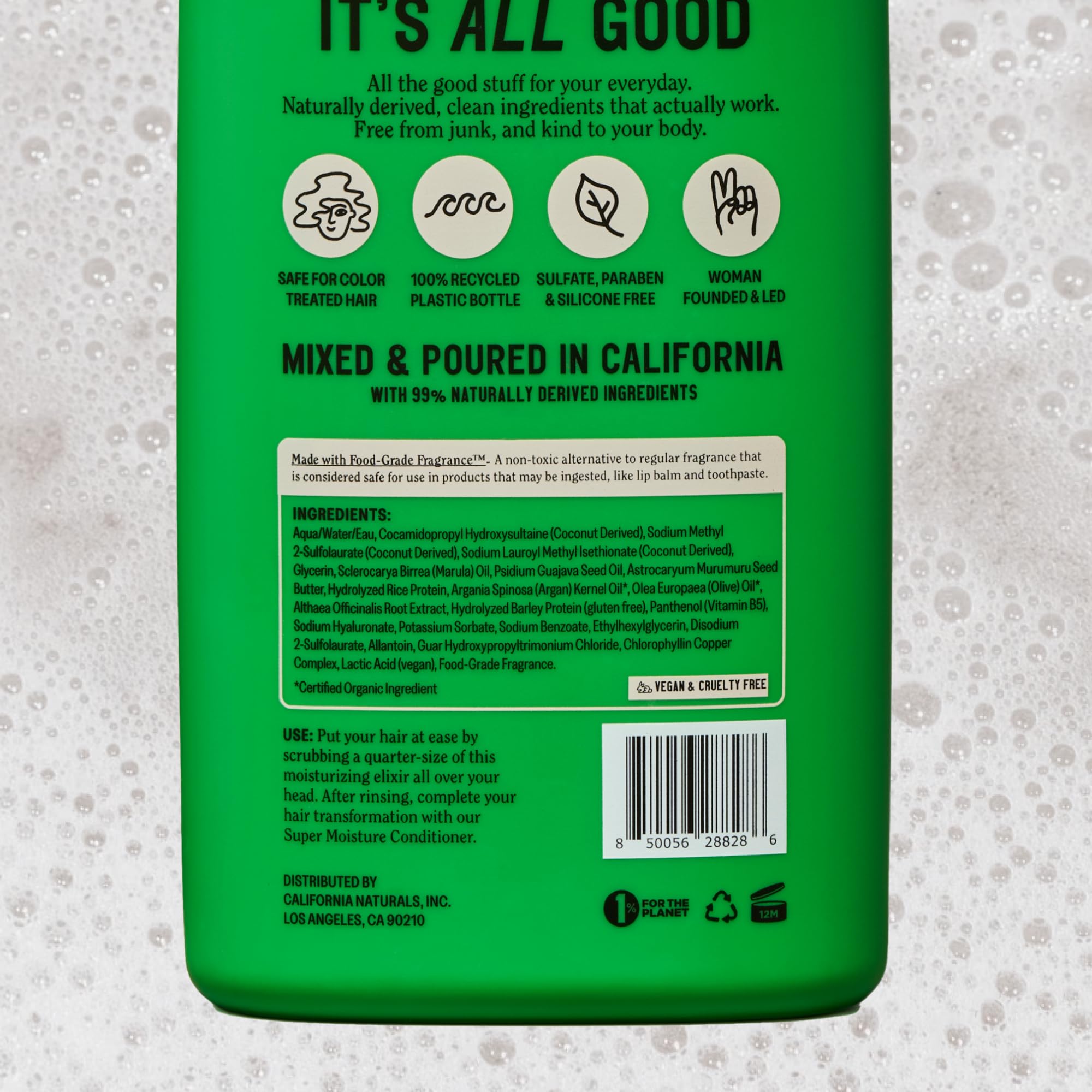 California Naturals Aloe vera: apaise le cuir chevelu et hydrate.