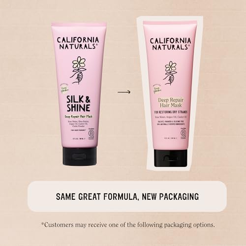 Bouteille-doseur California Naturals pour appliquer le soin capillaire.
