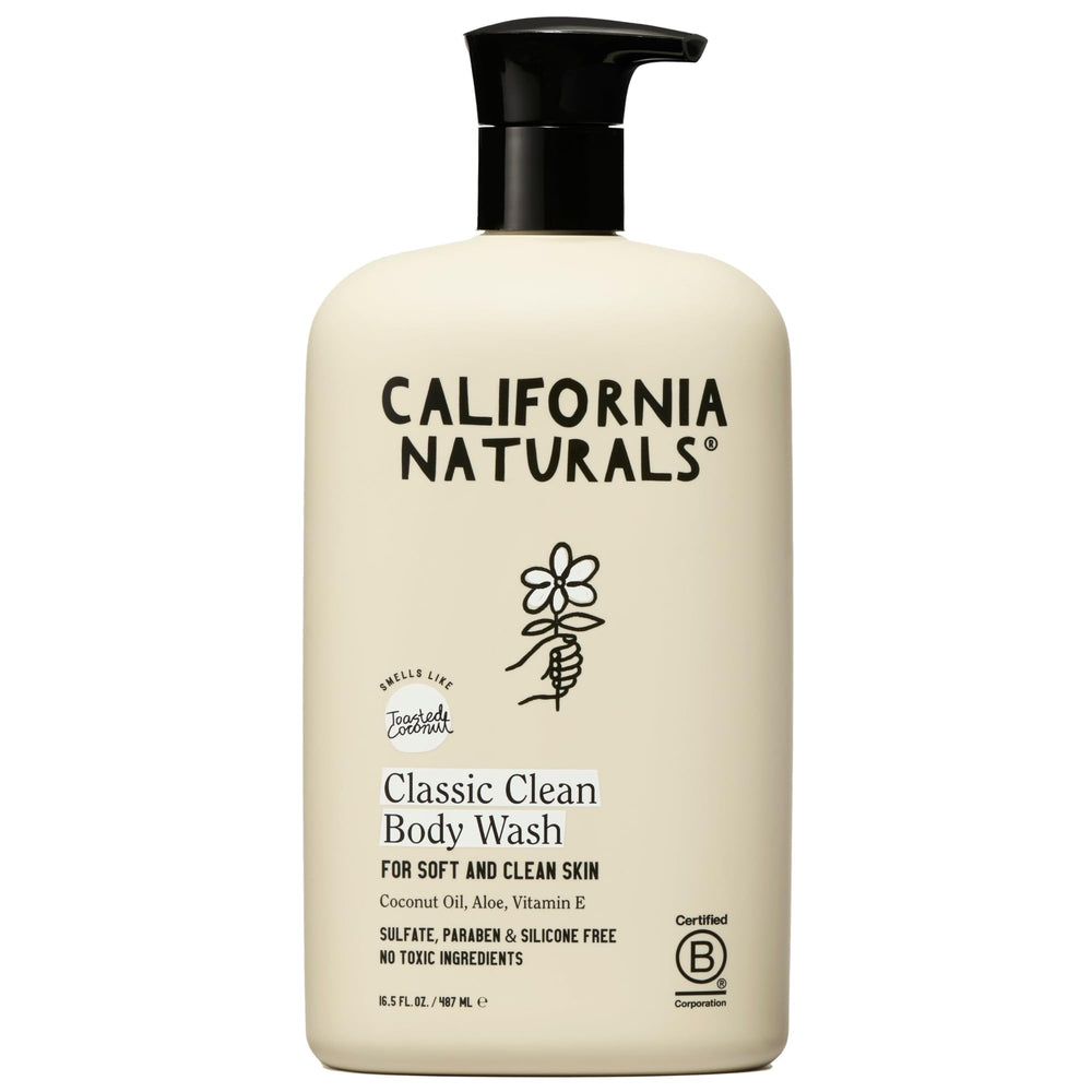 California Naturals Douche Bouteille: hydratante et douce pour tous les types de peau.
