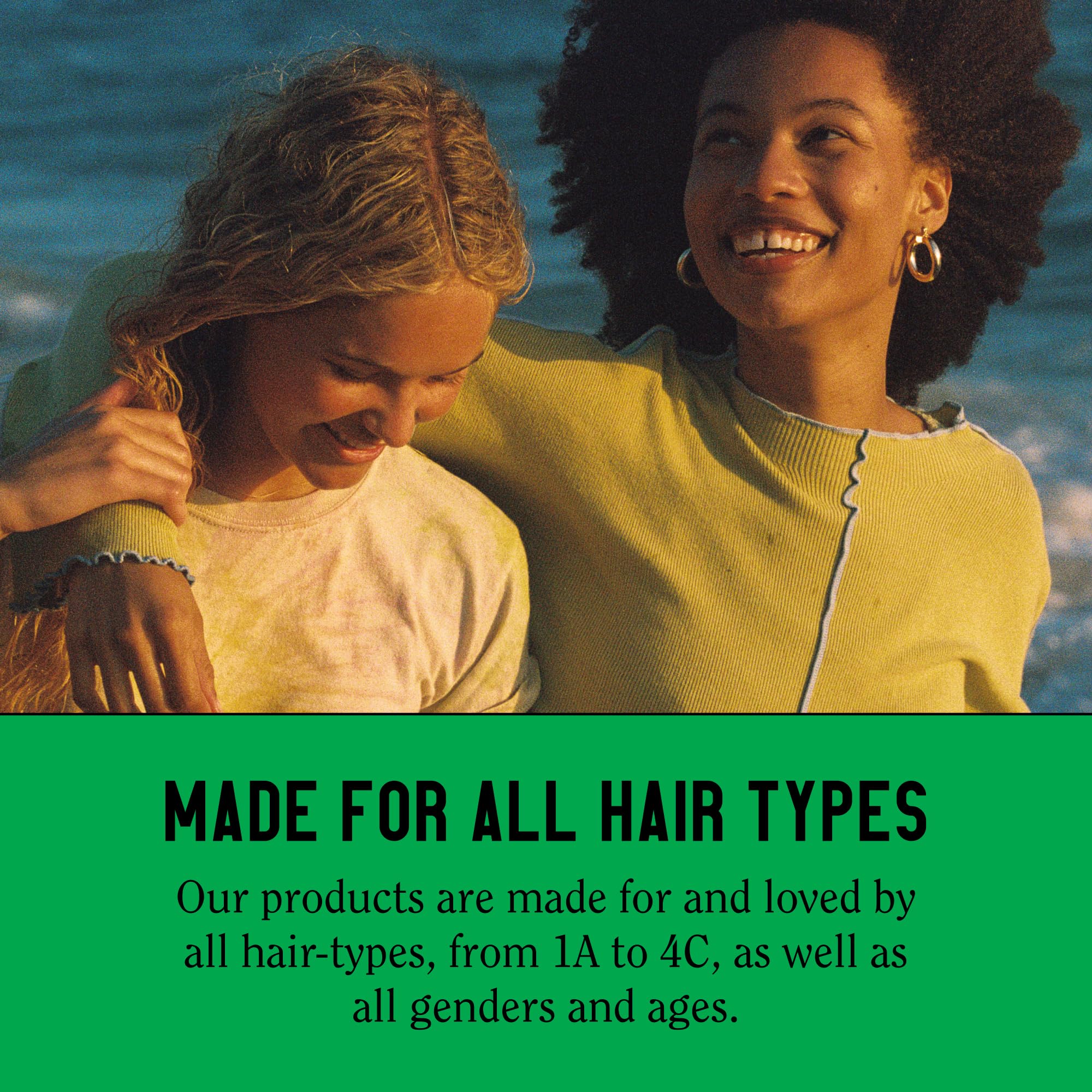 California Naturals Frizz contrôle: réduit les frisottis et améliore l’élasticité.
