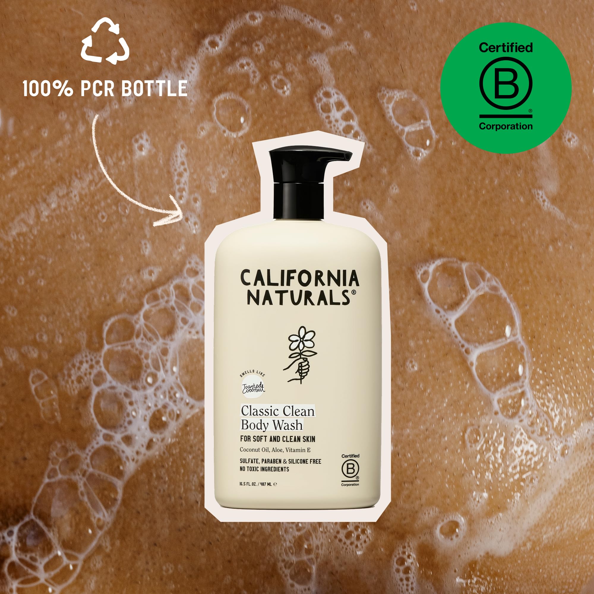 California Naturals Ingrédients Aloe: action apaisante pour les peaux sensibles.