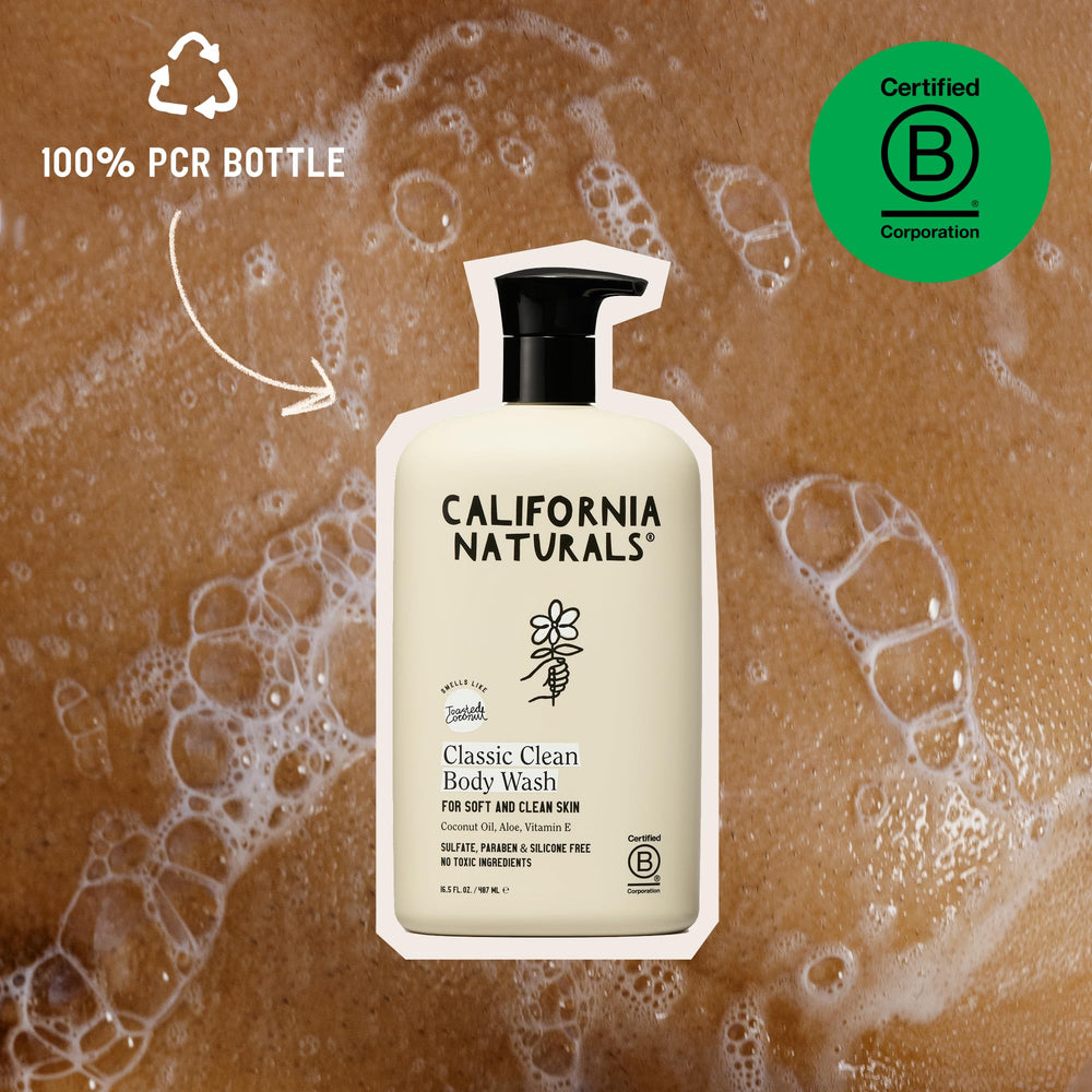 California Naturals Ingrédients Aloe: action apaisante pour les peaux sensibles.