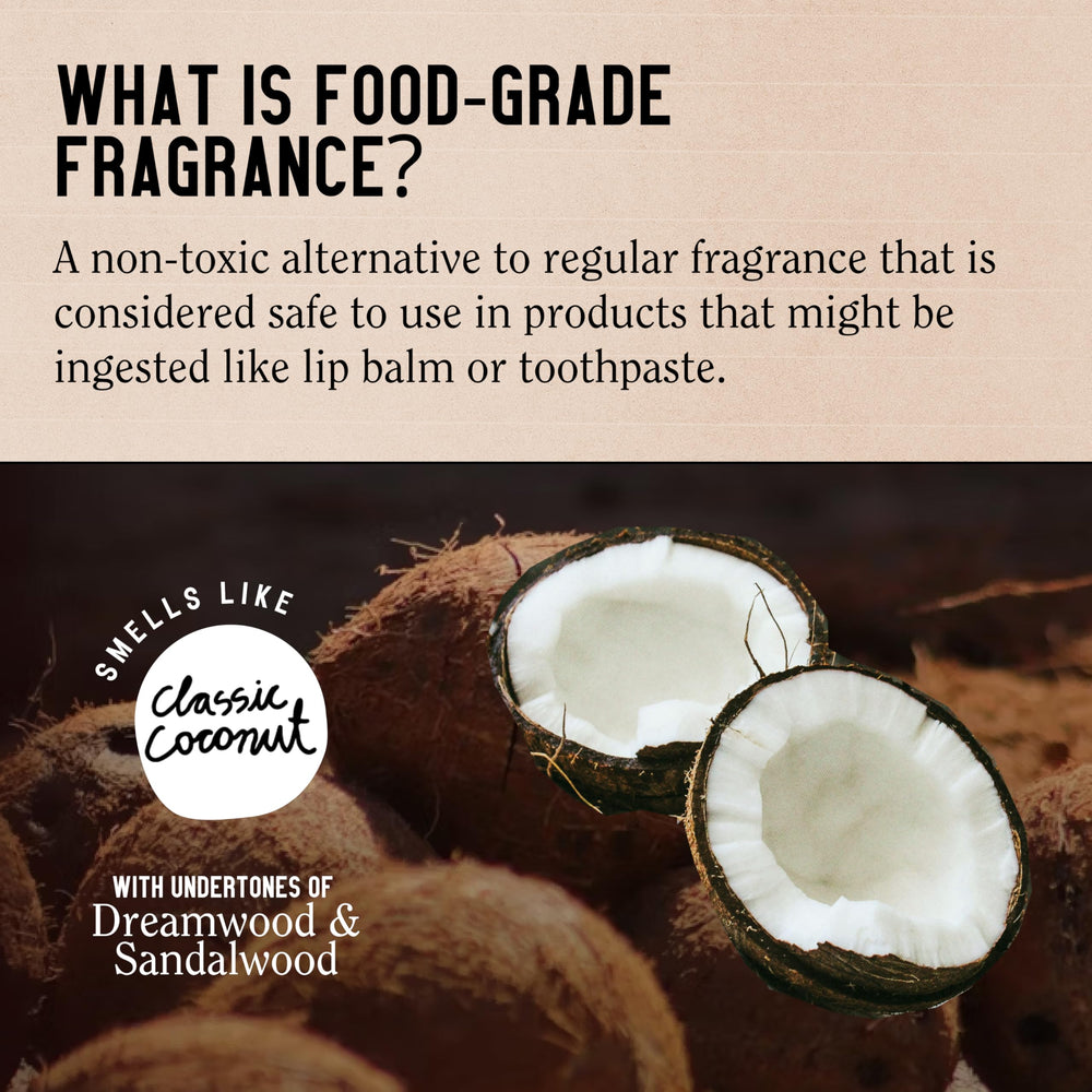 California Naturals Ingrédients Coco: huile de coco et beurre pour une hydratation durable.