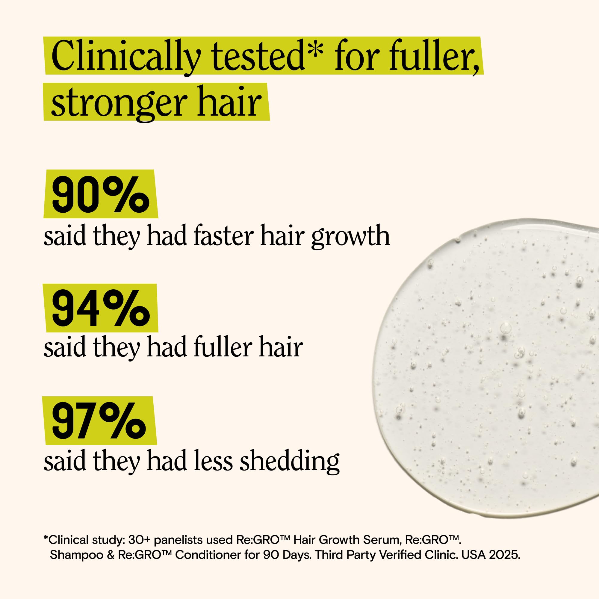 California Naturals Re:GRO cooling finish on the scalp feels refreshing.