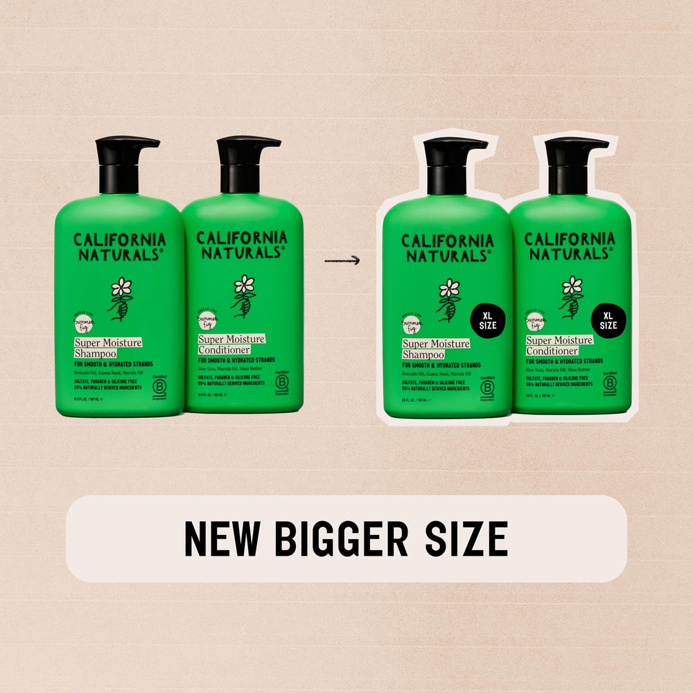 California Naturals Re:GRO Sans sulfates étiquette indiquant l’absence de sulfates.