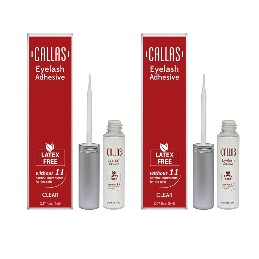 Callas Adhésif Cils Translucide – applicateur précis pour une pose longue durée
