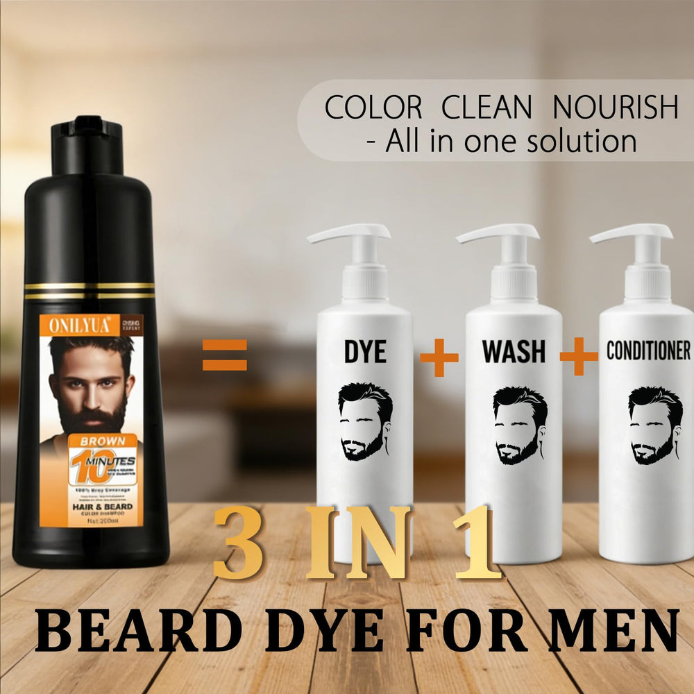Callmynm Beard Dye – coloration naturelle de barbe en 10 minutes