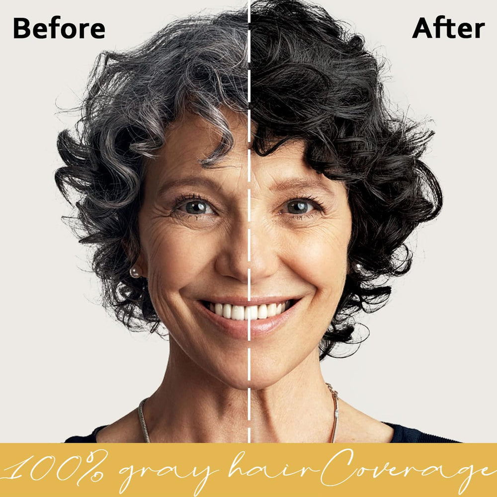 Callmynm Shampoing-teinte application mains gant inclus, pratique et propre.
