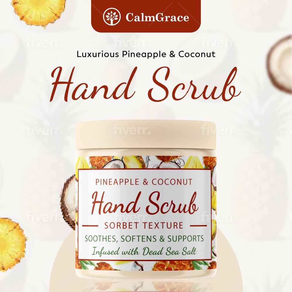 CalmGrace gommage mains sels mer Morte exfoliant en douceur