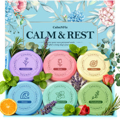 CalmNFiz agrumes : tablette douche aromatique pour réveil frais et durable