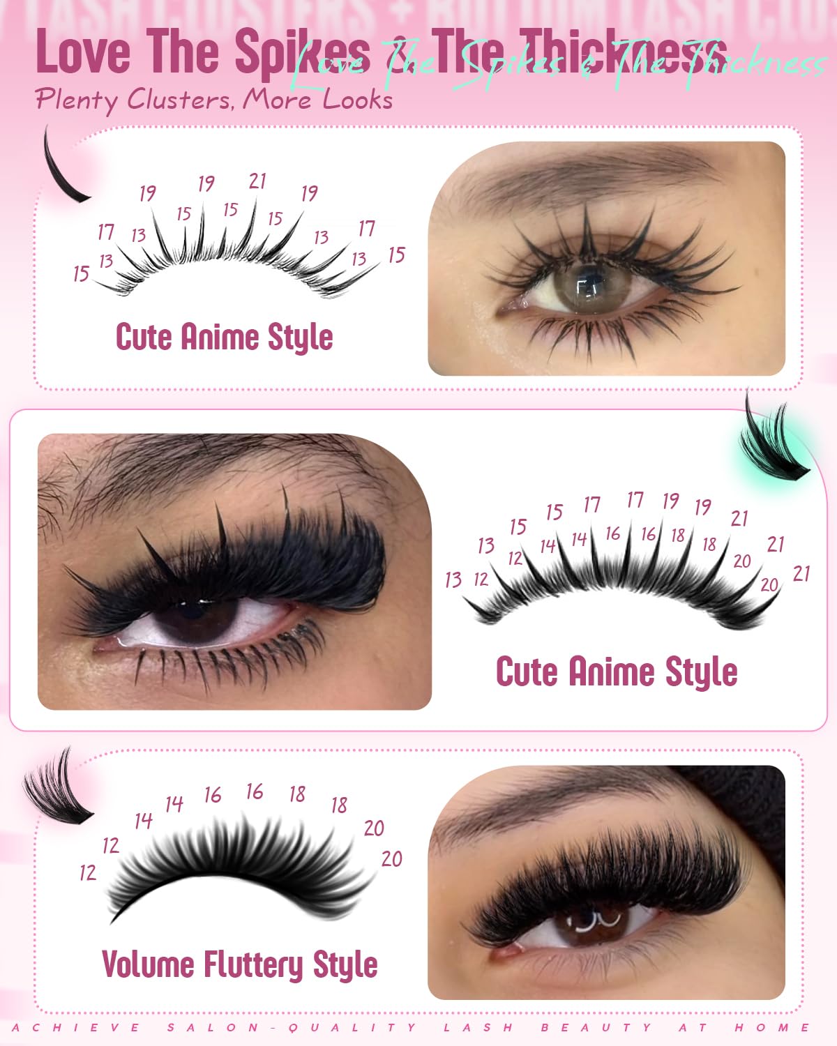 Calphdiar extension cils fait maison rapide et facile à poser.