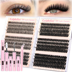Calphdiar ensembles de cils 30D-100D pour un effet plume personnalisable.