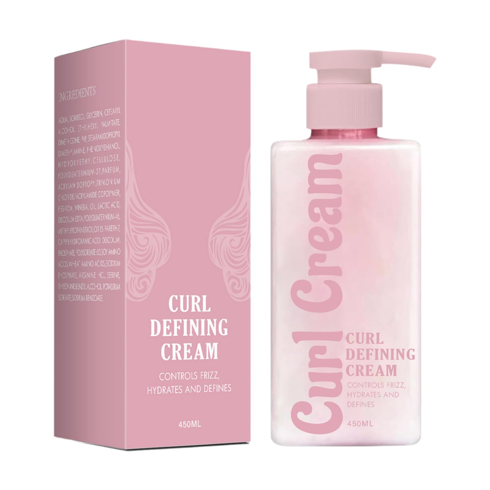 Calyphra Crème Définisseur Boucles — flacon élégant pour lisser les frisottis