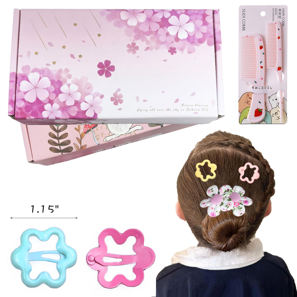 CAMBIODV barrettes-fleurs-cheveux, embellissent les coiffures festives et quotidiennes.