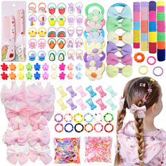 Ensemble CAMBIODV d’accessoires cheveux pour filles, prêt pour des coiffures quotidiennes.