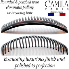 Camila Paris AD66/2, profil arqué avec 23 dents, prise confortable et précise.