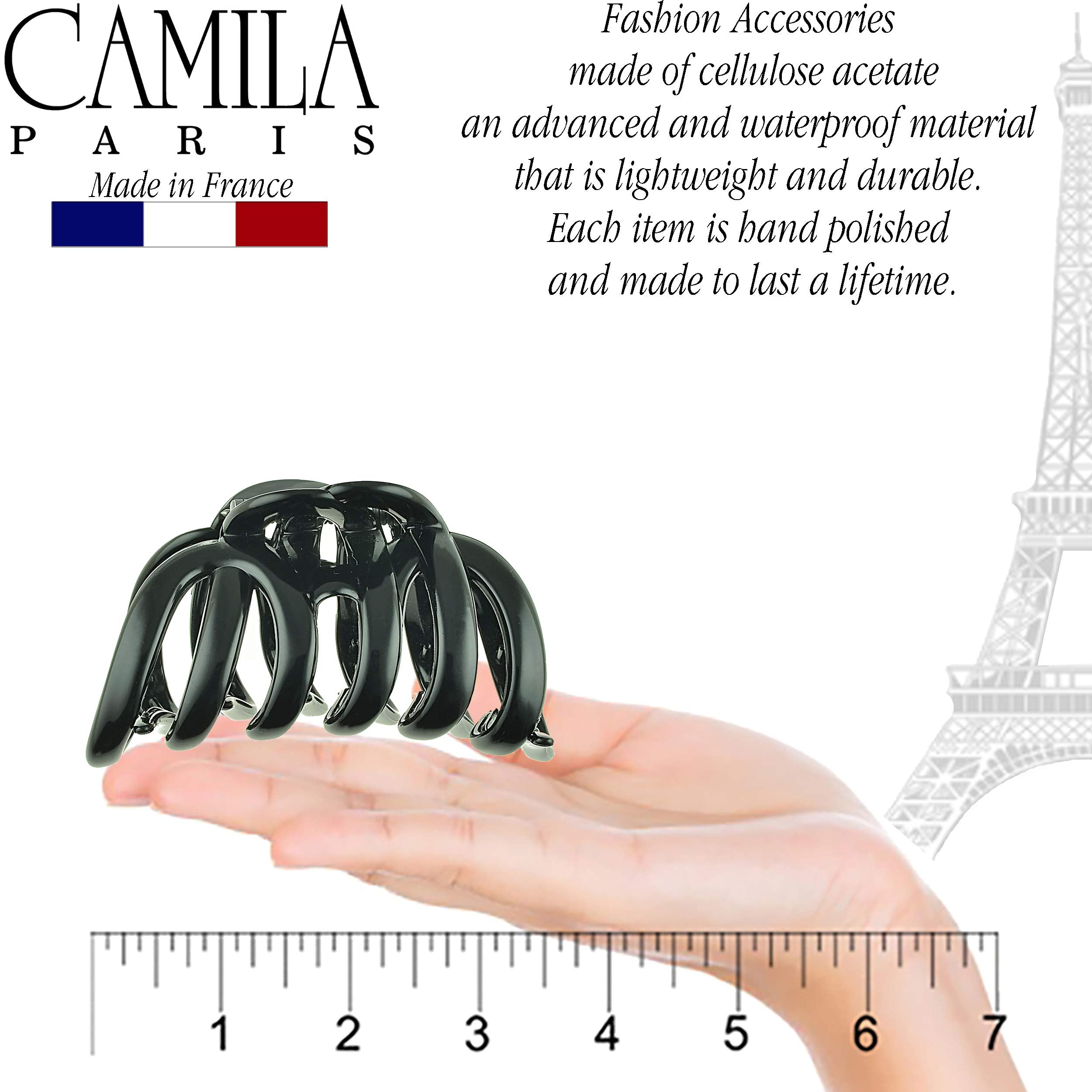 Camila Paris AD718-719 pinces-cheveux ressort solide pour une tenue durable.