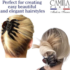 Finition luxe brillant Camila Paris AD718 sublime le style.