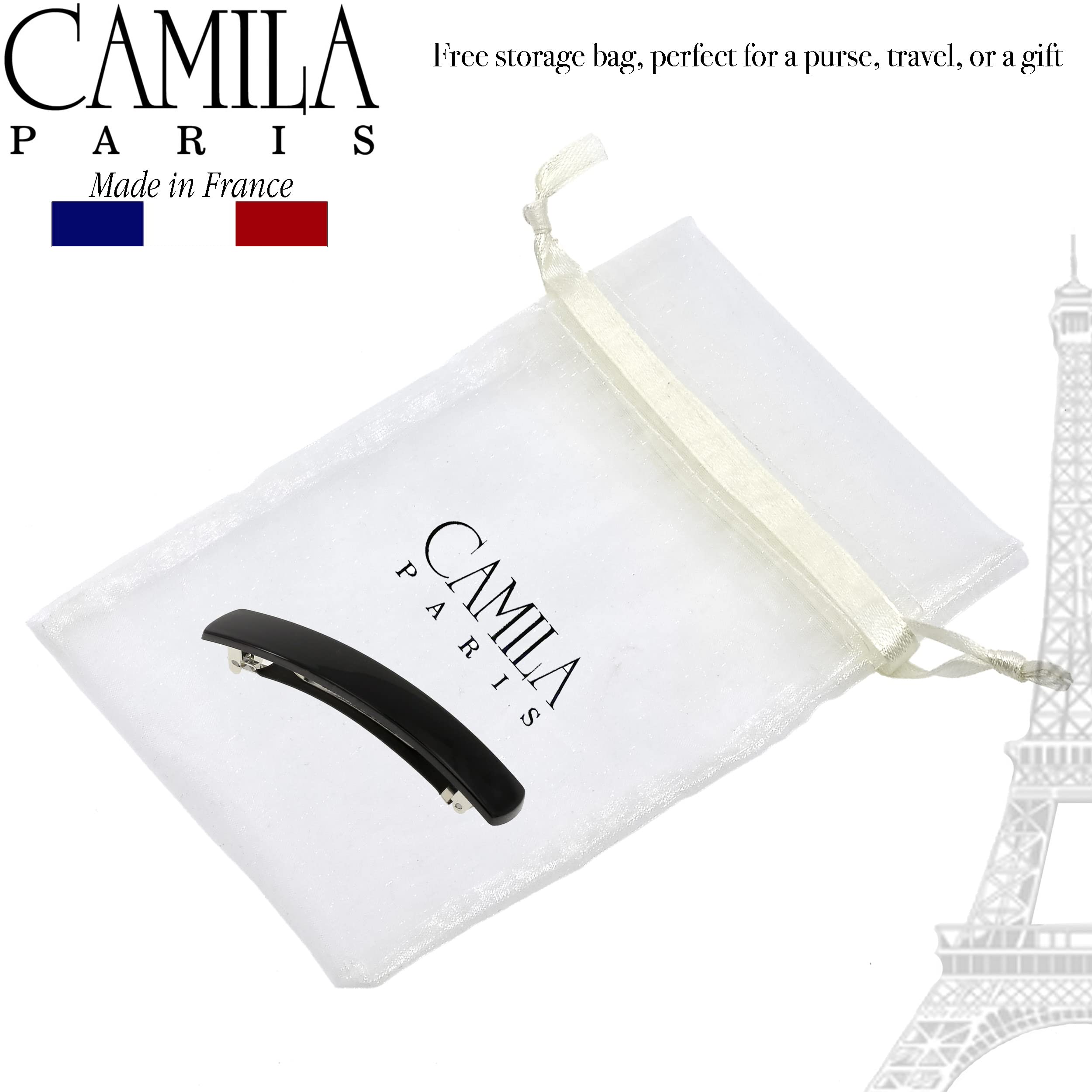 Barrette Camila Paris AD819 adaptée à tous types de cheveux et styles.