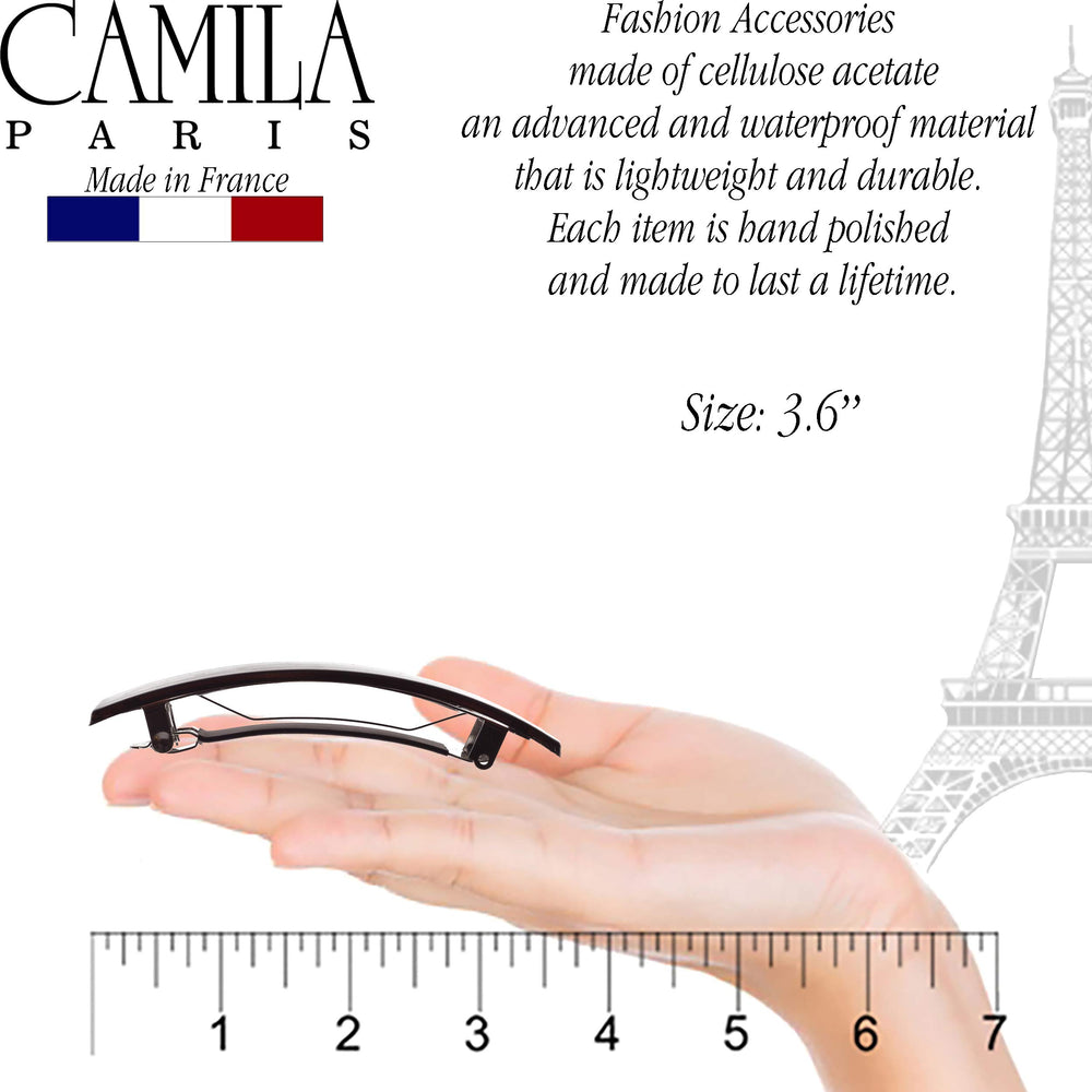 Camila Paris AD820 barrette-coiffure-queue-de-cheval idéale pour looks rapides.