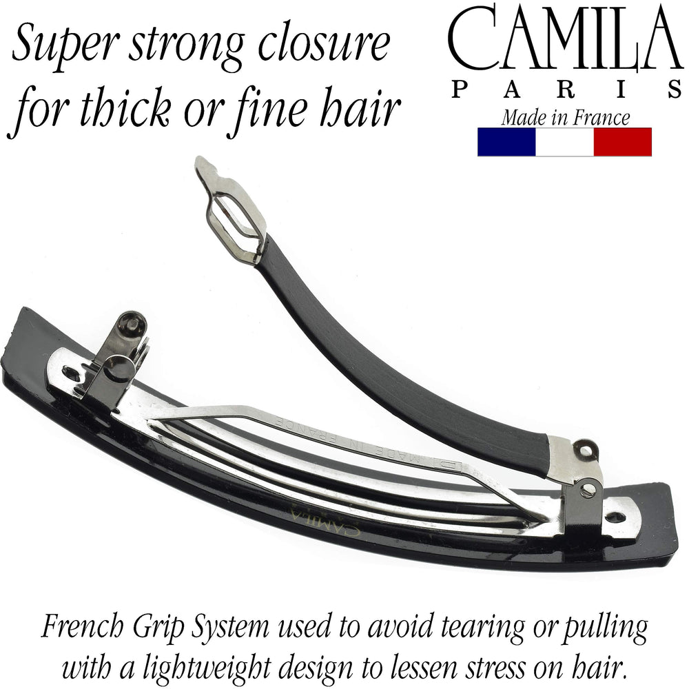 Camila Paris AD820 fermeture-automatique assure une prise fiable.