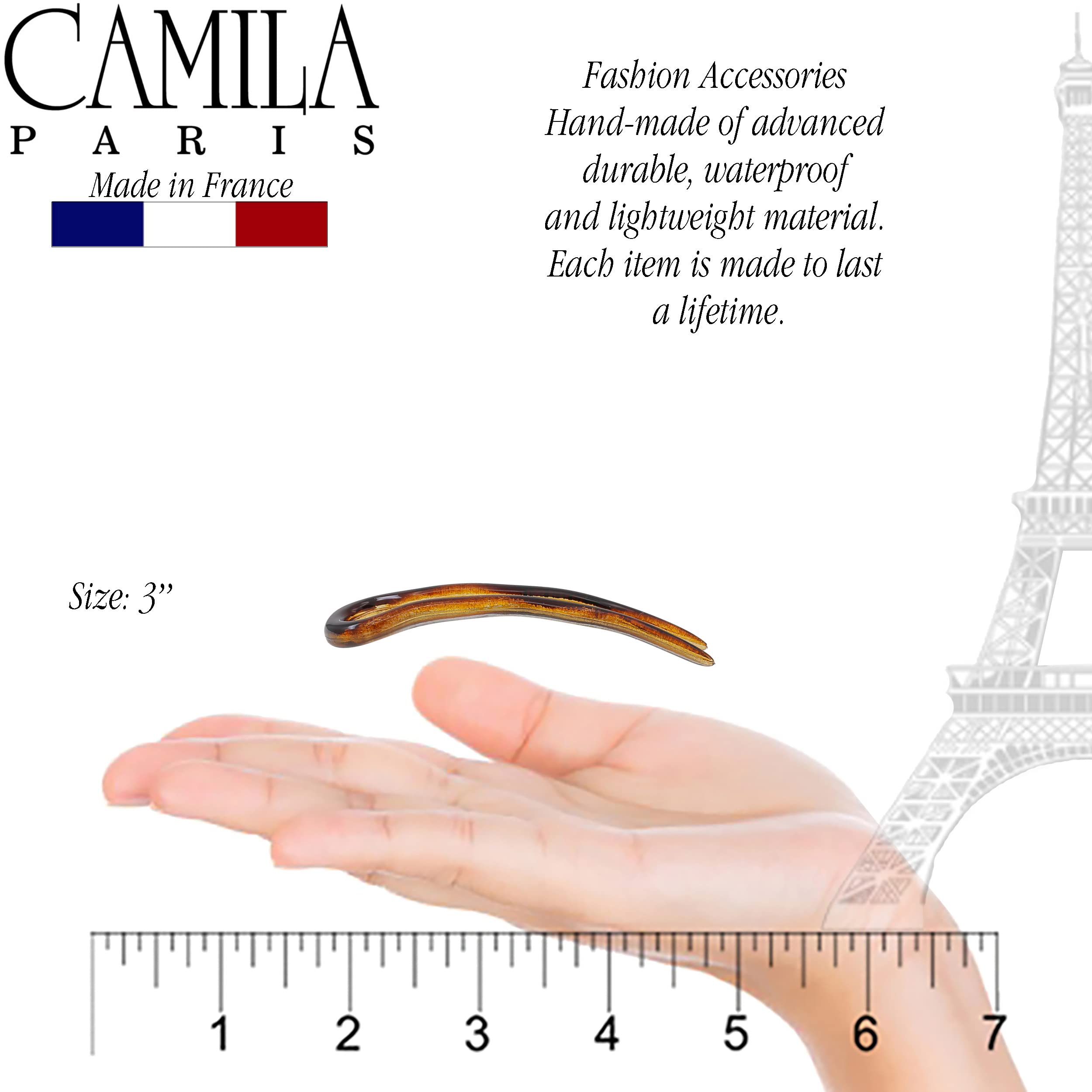 Ensemble accessoire cheveux Camila Paris AD823, élégance durable pour coiffures simples.