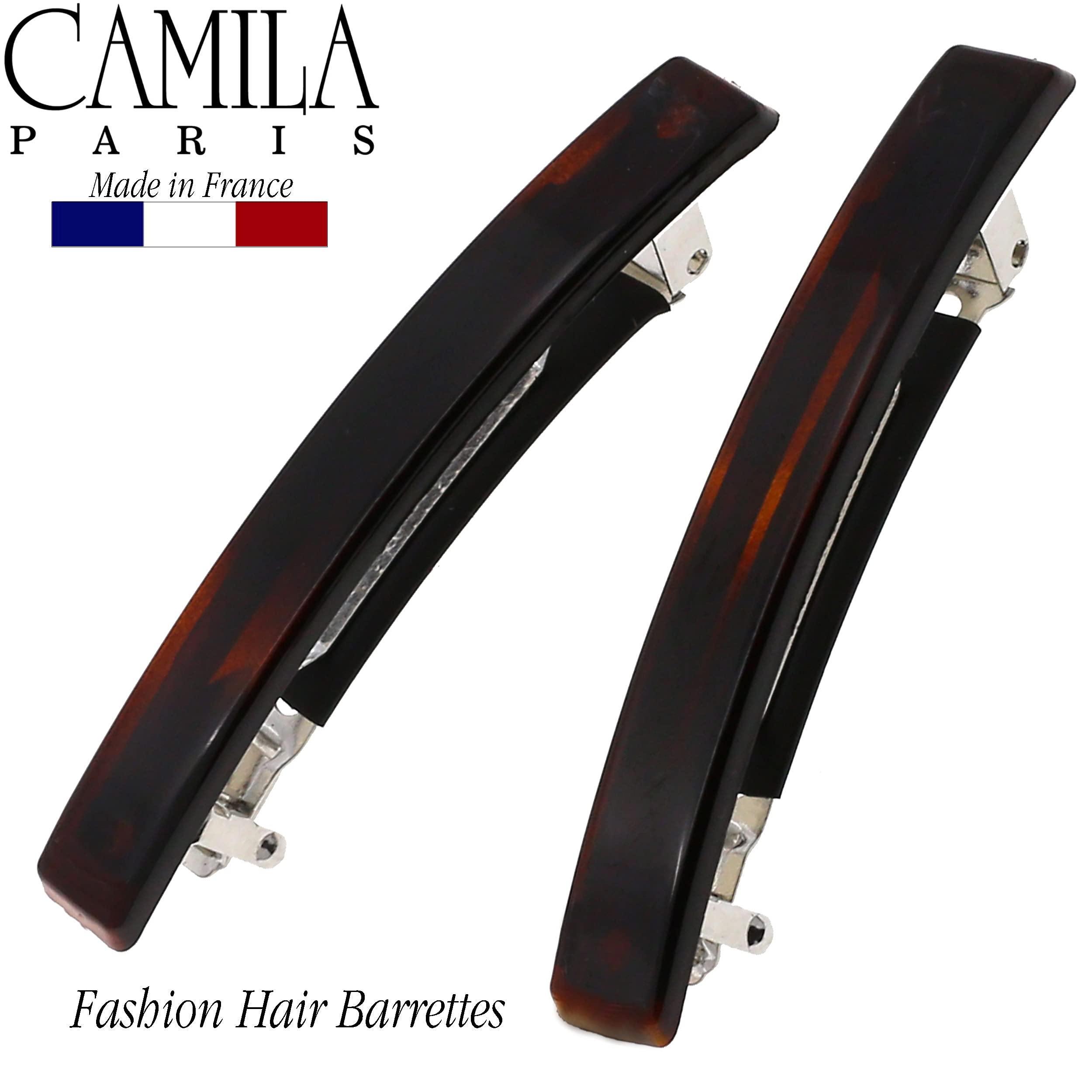 Barrette Camila Paris durable en acétate de cellulose.
