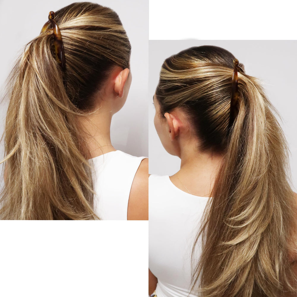 Camila CP2 clip banane: finition luxueuse, allure chic et durable.