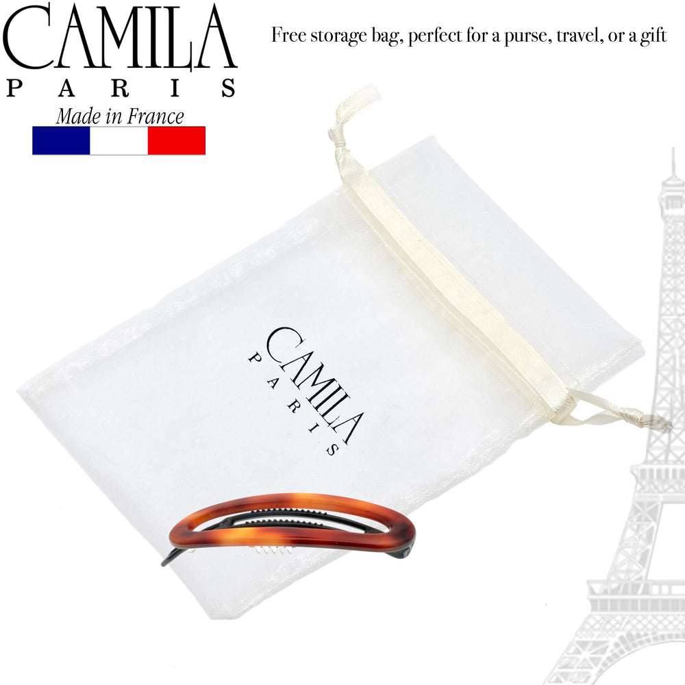 Barrette Camila Paris CP2249 parfaite pour looks quotidiens et occasions spéciales.