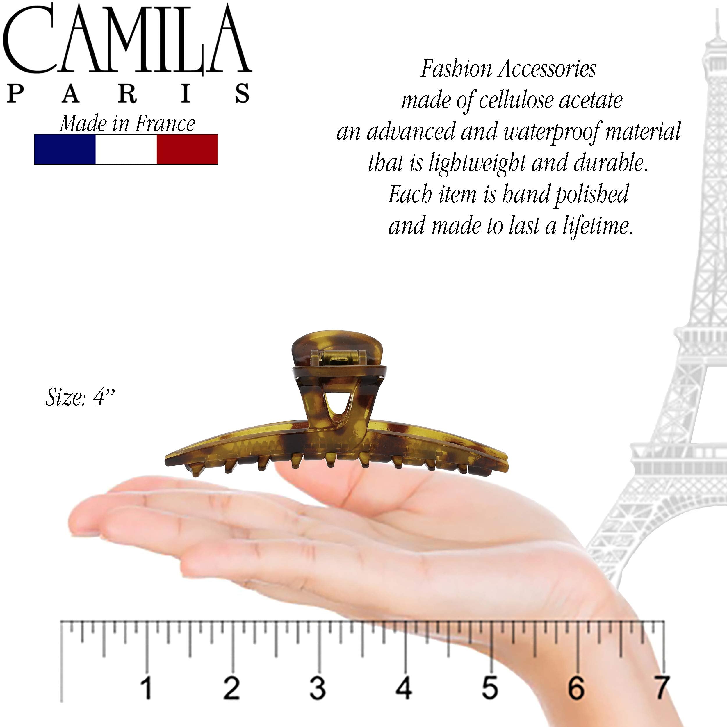 Camila Paris CP2382 pince-cheveux rapide, idéal pour chignons ou demi-queues.